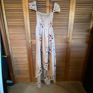 Misslook Tan Tube Tope Dress